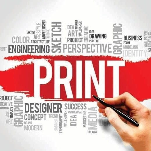 A picture of print. Famous printing press in kerala