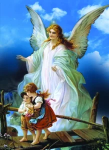 A poster of lord angel by sreelakshmi printing press.Top offset printing services in kerala